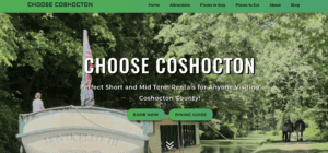 website of ChooseCoshocton.com